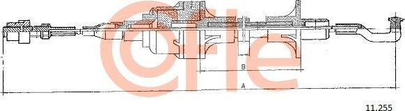 Трос сцепления Cofle для BMW 3 II (E30) 1991-1994. Артикул 11.255