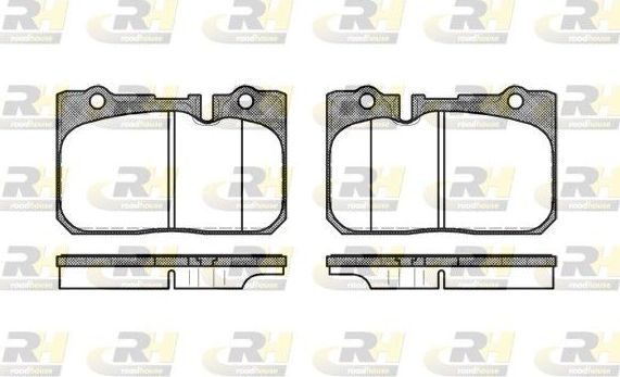 Тормозные колодки RoadHouse задние для Lexus LS I 1994-1995. Артикул 2679.00