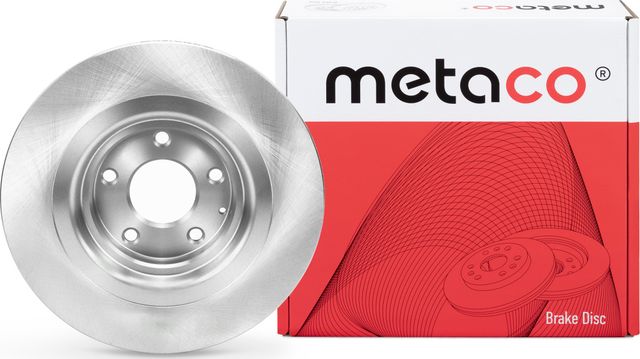 Диск тормозной задний (Metaco). Артикул 3060296