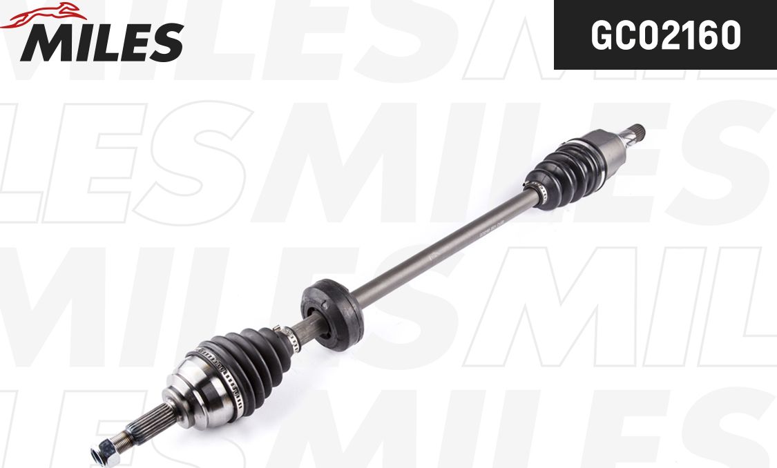 Полуось (привод в сборе, приводной вал) Miles. Артикул GC02160