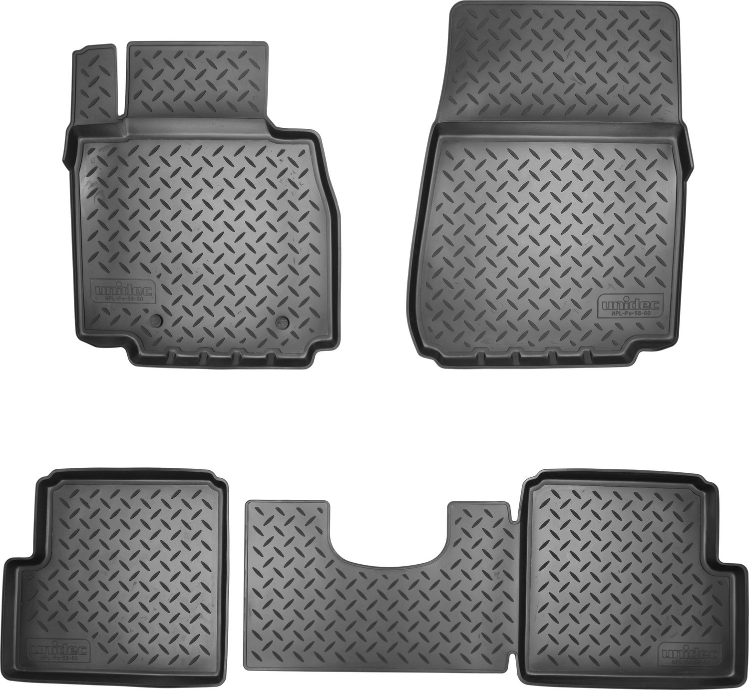 Коврики Норпласт для салона Mercedes-Benz G-Класс W463 2000-2008. Артикул NPL-Po-56-60