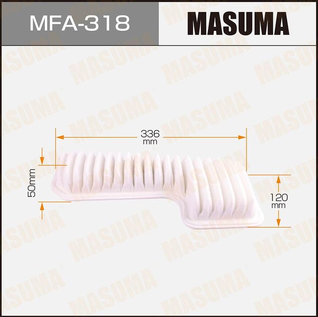 Воздушный фильтр Masuma. Артикул MFA-318