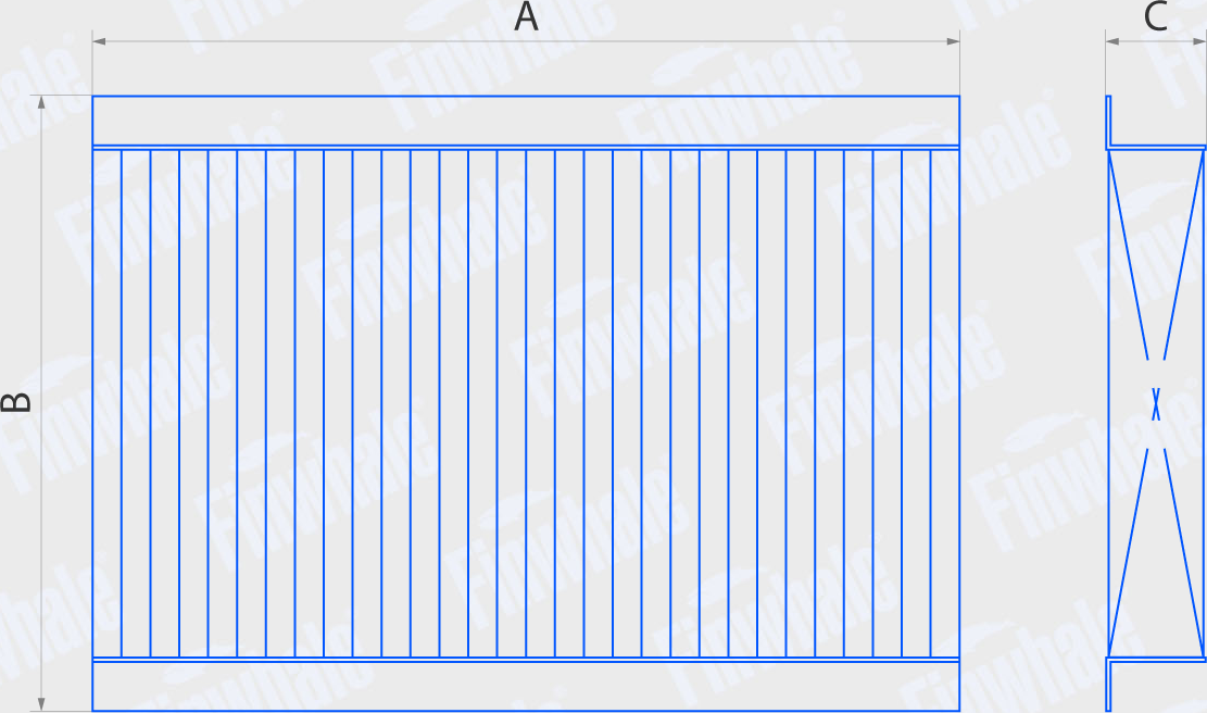 Салонный фильтр Finwhale. Артикул AS949
