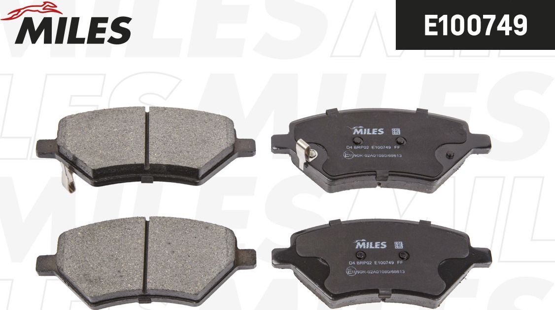 Тормозные колодки Miles. Артикул E100749