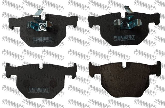 Тормозные колодки Febest. Артикул 1901-E60R