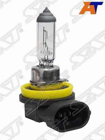 Лампа головного освещения галогенная H11 12V 55W (SAT). Артикул STH1112V