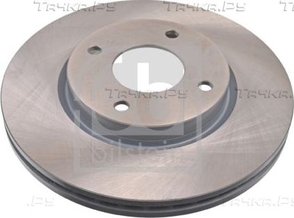 Тормозной диск Febi Bilstein передний для Nissan Tiida I 2007-2012. Артикул 170744