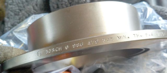 Тормозной диск Bosch. Артикул 0 986 479 345