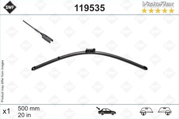 Щетка стеклоочистителя (дворник) SWF задняя для Opel Insignia II 2017-2026. Артикул 119535
