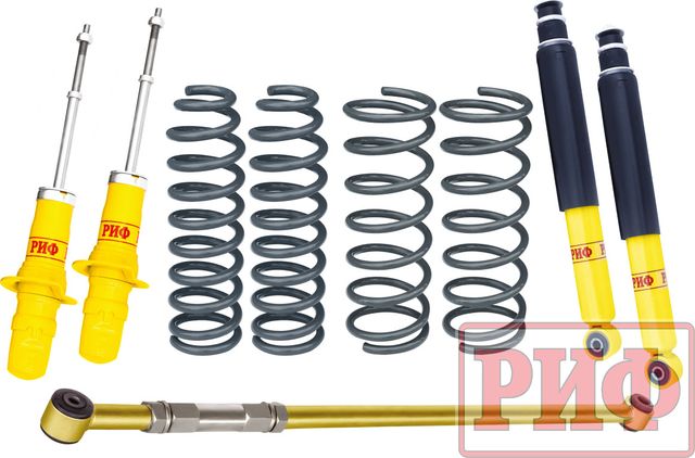 Лифт-комплект РИФ для SsangYong Kyron 2005-2015, лифт 30 мм. Артикул RIF-KYR