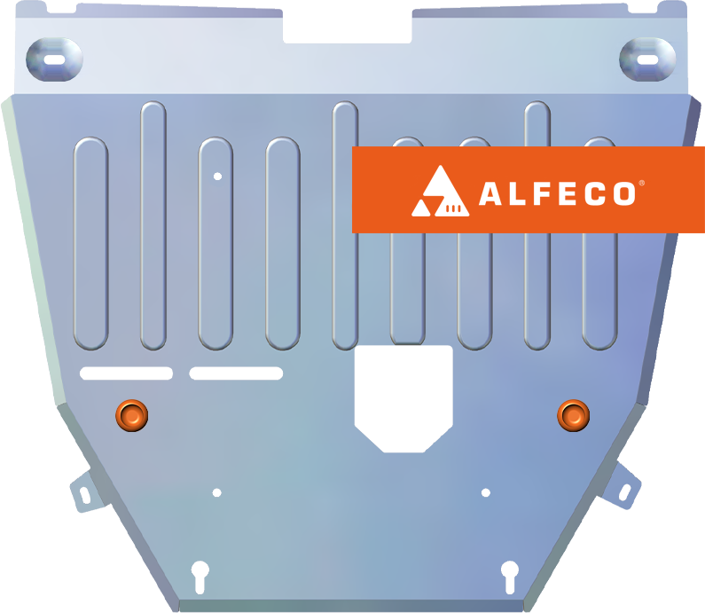 Защита алюминиевая Alfeco для картера и КПП Changan CS55 Plus 2021-2026. Артикул ALF.57.12al