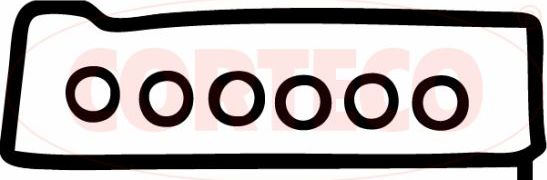 Прокладка клапанной крышки 441724 Corteco. Артикул 026187P