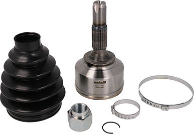 Шрус наружный (граната) Metelli передний правый для Citroen C3 I 2002-2011. Артикул 15-1629