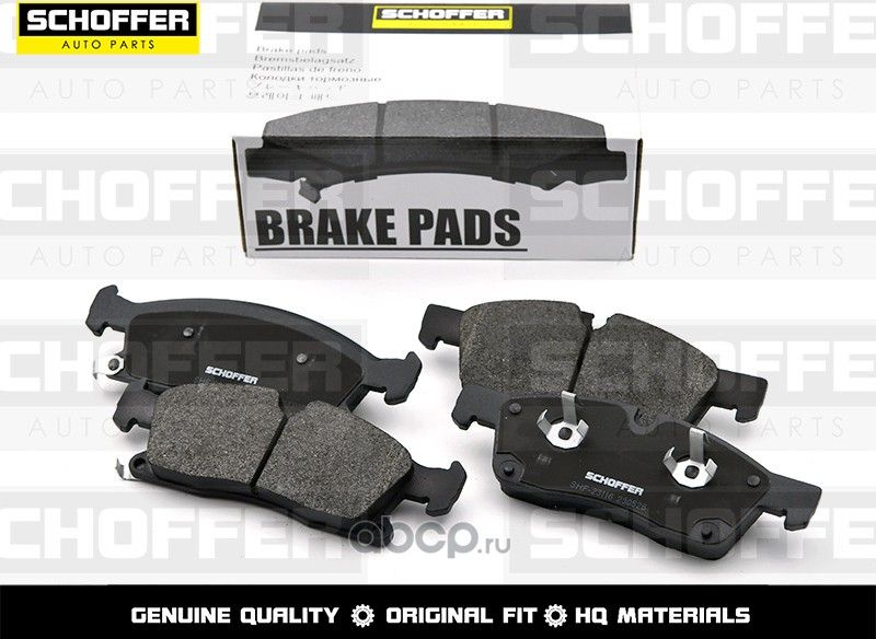 Колодки тормозные передние MERCEDES GLE-CLASS JEE (Schoffer). Артикул SHF23116