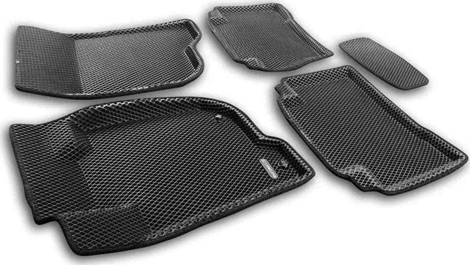 Коврики Euromat 3D EVA для салона Mitsubishi Pajero Sport III (импорт из ОАЭ) 2019-2026. Артикул EM3DEVA-003602