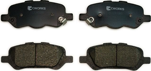 Тормозные колодки Cworks. Артикул C12CR0080