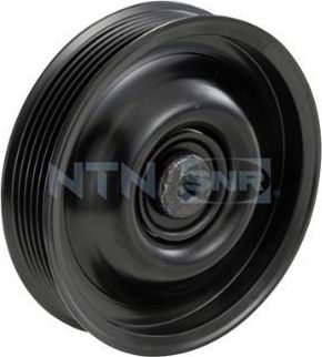 Направляющий (ведущий) ролик приводного поликлинового ремня NTN / SNR. Артикул GA384.04