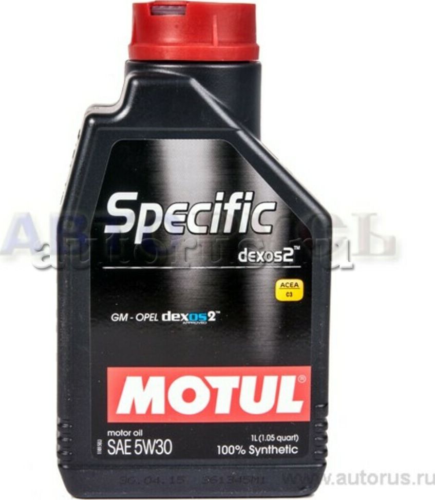 Моторное масло Motul SPECIFIC DEXOS2 5W-30. Артикул 102638