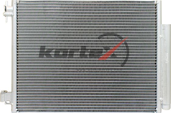 Радиатор кондиционера [с ресивером] (Kortex). Артикул KRD2085