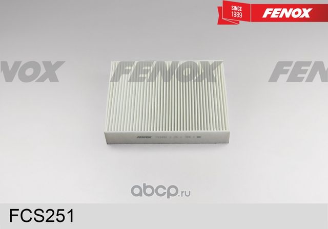 Фильтр салонный (Fenox). Артикул FCS251