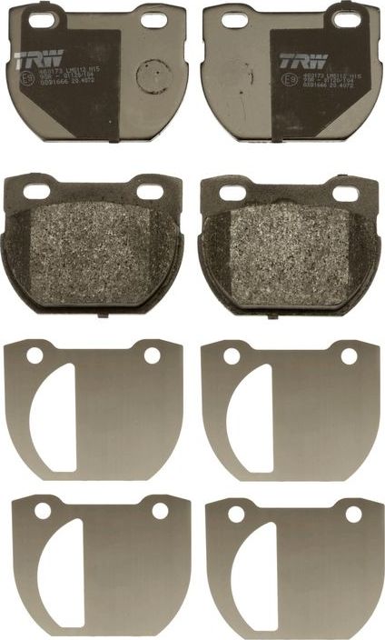 Тормозные колодки TRW COTEC. Артикул GDB1666