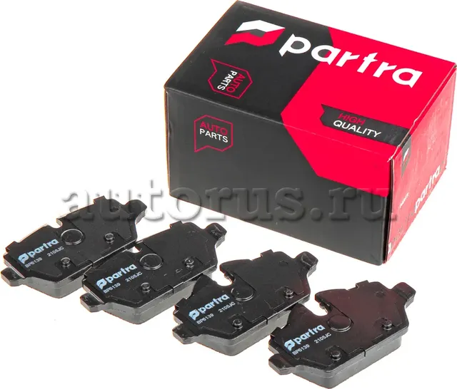 Колодки тормозные дисковые (Partra). Артикул BP6139