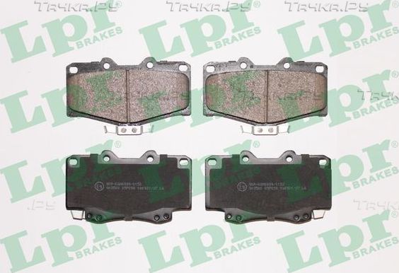 Тормозные колодки LPR. Артикул 05P058
