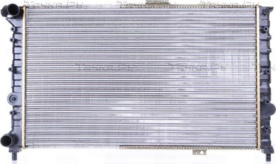 Радиатор охлаждения двигателя Nissens. Артикул 60054