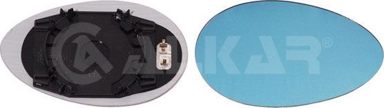 Зеркальное стекло бокового зеркала Alkar. Артикул 6432473