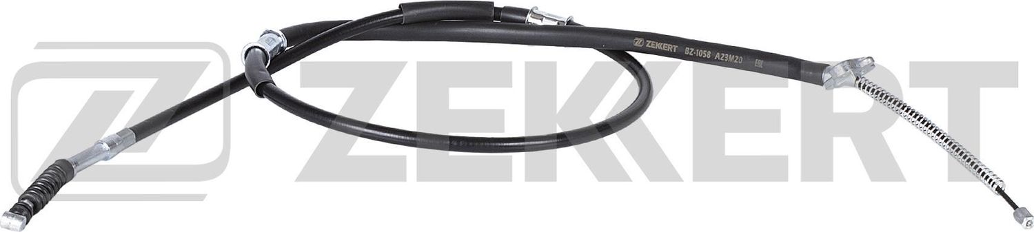Трос ручника (тросик ручного тормоза) Zekkert. Артикул BZ-1058
