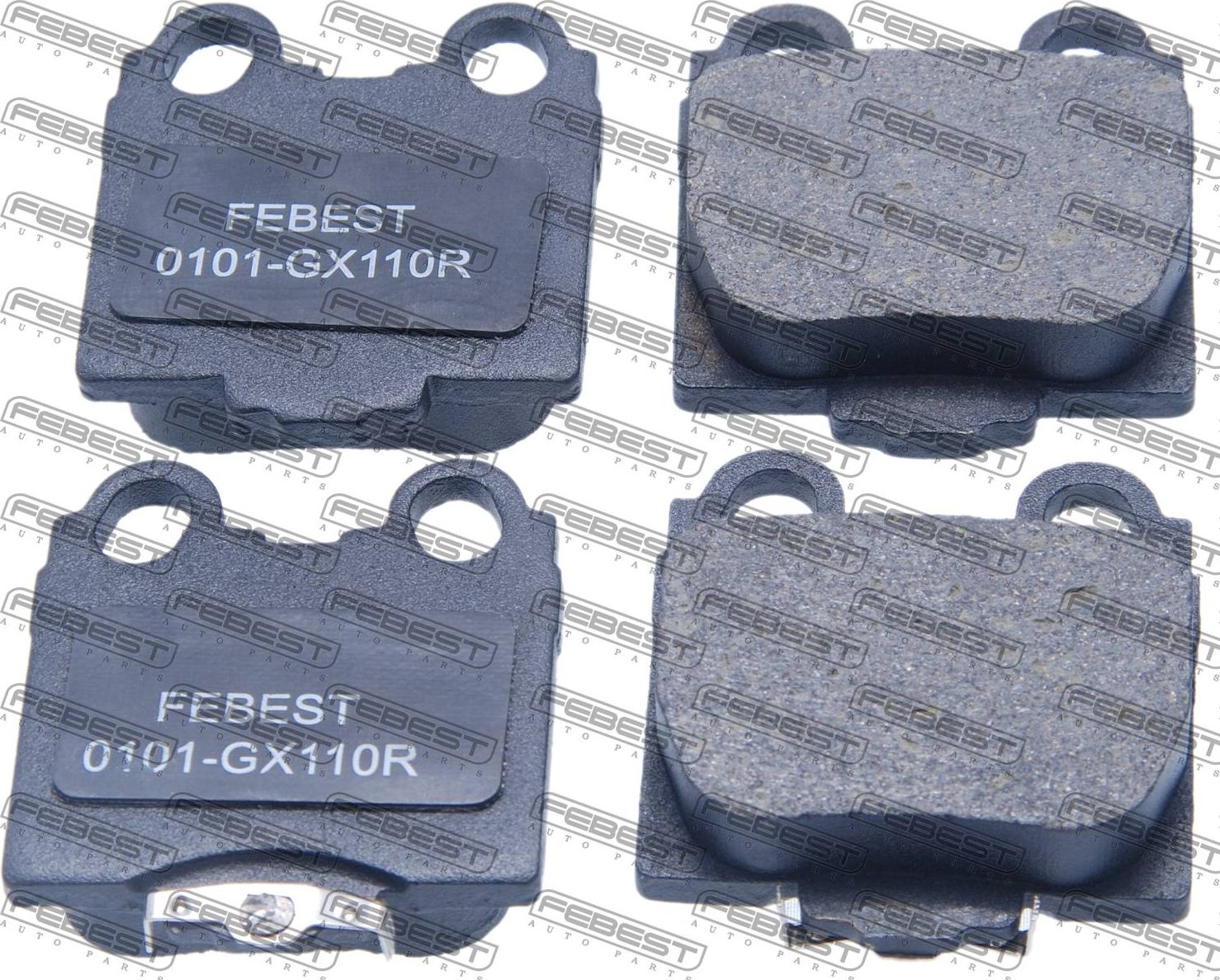 Тормозные колодки Febest. Артикул 0101-GX110R