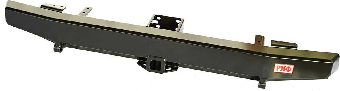 Бампер силовой РИФ задний с квадратом под фаркоп стандарт для УАЗ Hunter 2003-2026. Артикул RIF469-21100