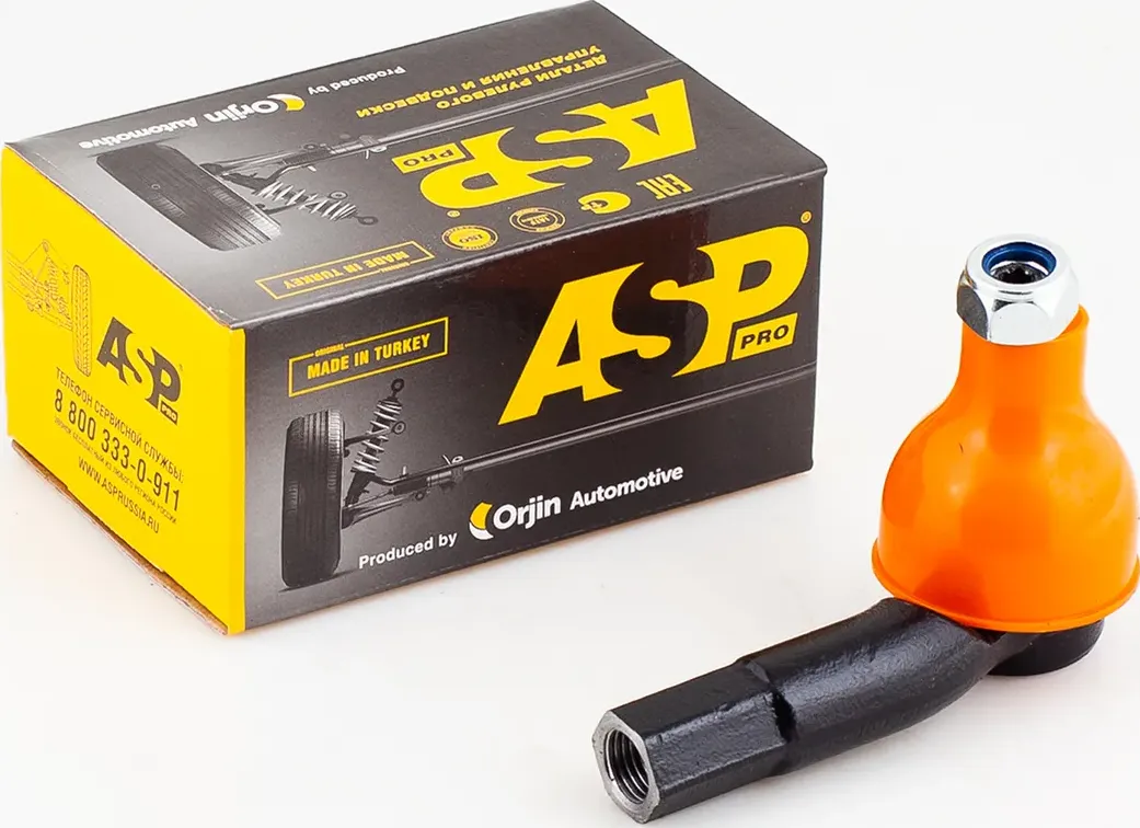 Наконечник рулевой (левый) SKODA Fabia Volkswagen Polo 01 (ASP). Артикул RJ10054
