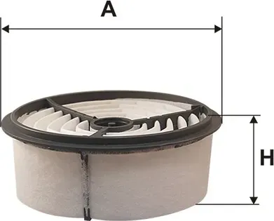 SUZUKI 1.3 16V 89- ФИЛЬТР ВОЗДУШНЫЙ (Filtron). Артикул AK338