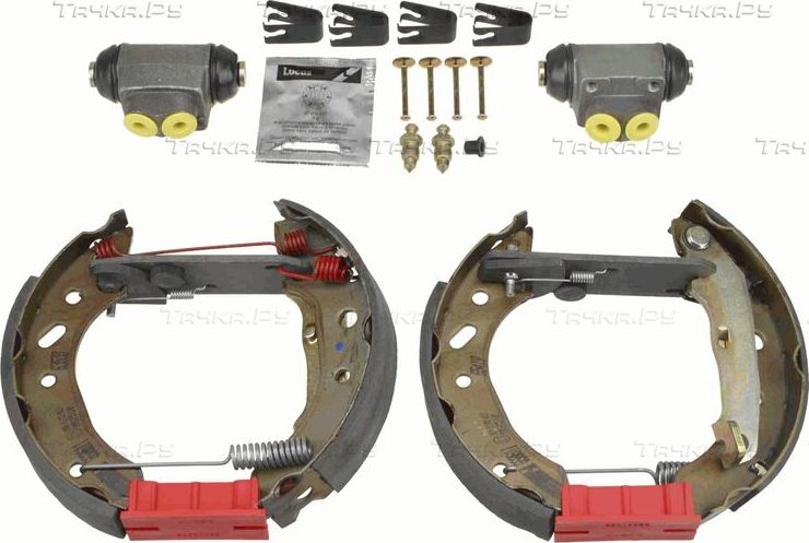 Тормозные колодки TRW Superkit задние для Ford KA I 1996-2008. Артикул GSK1676