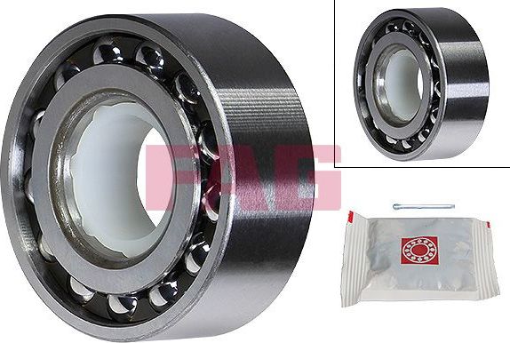 Ступичный подшипник (комплект) Fag передний для Citroen 2 CV 1963-1990. Артикул 713 6401 00