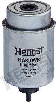 Топливный фильтр Hengst. Артикул H680WK