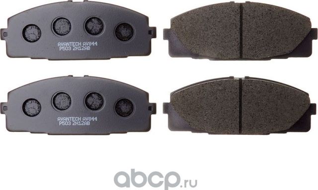 Колодки тормозные (Avantech). Артикул AV844