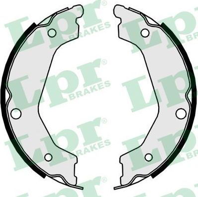 Тормозные колодки (стояночная тормозная система) LPR. Артикул 09930