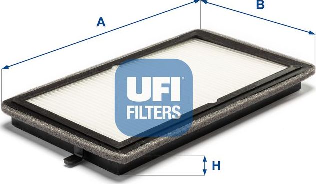 Салонный фильтр UFI. Артикул 53.026.00