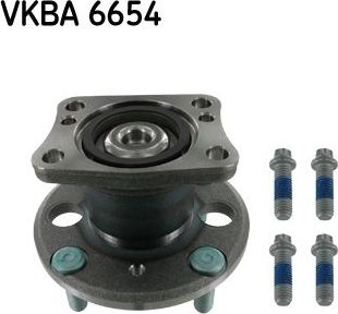 Ступичный подшипник (комплект) SKF для Ford Fiesta VI 2008-2019. Артикул VKBA 6654