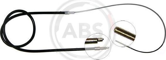 Трос ручника (тросик ручного тормоза) ABS. Артикул K16598