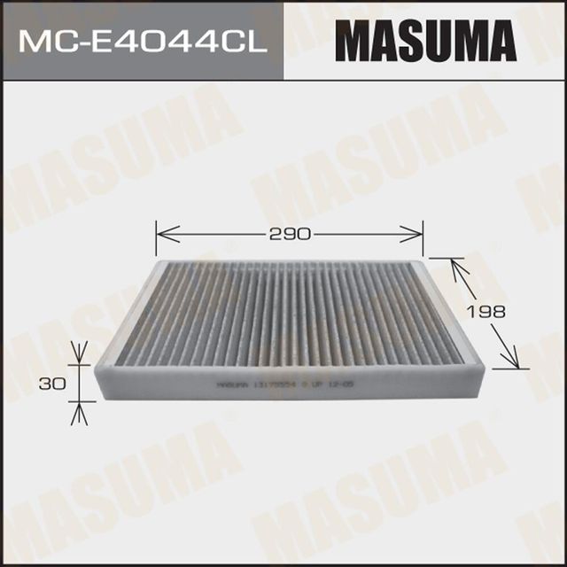 Салонный фильтр Masuma. Артикул MC-E4044CL