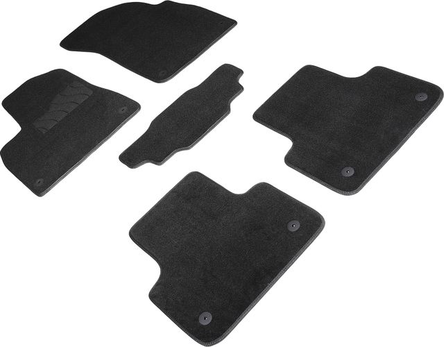 Коврики текстильные Seintex на нескользящей основе для салона Audi Q7 II 2015-2026. Артикул 88485