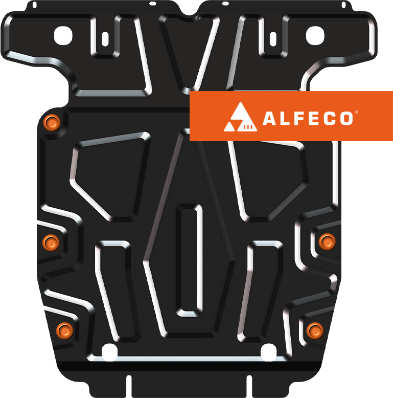 Защита Alfeco для картера Porsche Cayenne I 2002-2010. Артикул ALF.50.01 st