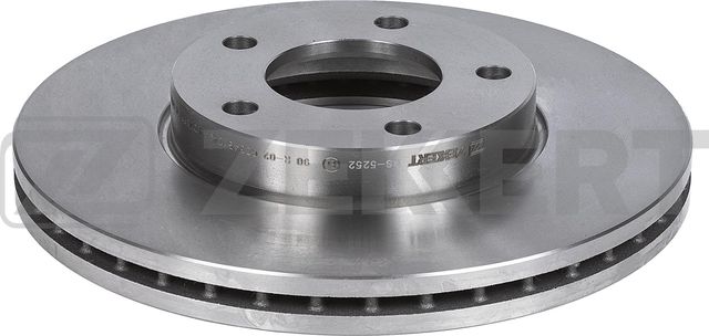 Тормозной диск Zekkert передний для Mazda 3 I (BK) 2003-2009. Артикул BS-5252