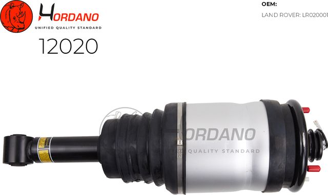 Пневматический амортизатор (Hordano). Артикул 12020