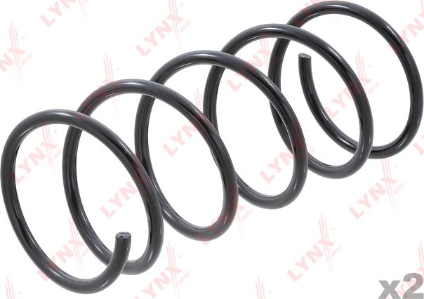 Пружина подвески LYNXauto передняя для Peugeot 206 1999-2012. Артикул SC-1818