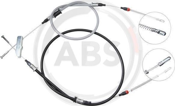 Трос ручника (тросик ручного тормоза) ABS. Артикул K11275