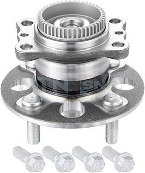 Ступица колеса с интегрированным подшипником NTN / SNR задняя для Kia Rio III 2011-2017. Артикул R189.27
